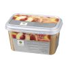 Purée de pêche blanche sucrée surgelée