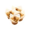 Muffin pomme-cannelle fourré au caramel surgelé