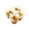 Muffin pomme-cannelle fourré au caramel surgelé