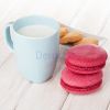 Macaron parfum framboise surgelé