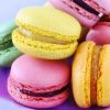 Assortiment de macarons aux fruits rouges surgelé