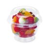 Coupe dessert avec pied + couvercle - 20 cl