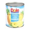 8 tranches d'ananas au sirop