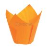 Caissettes papier couleur tulipcup moyen modèle orange